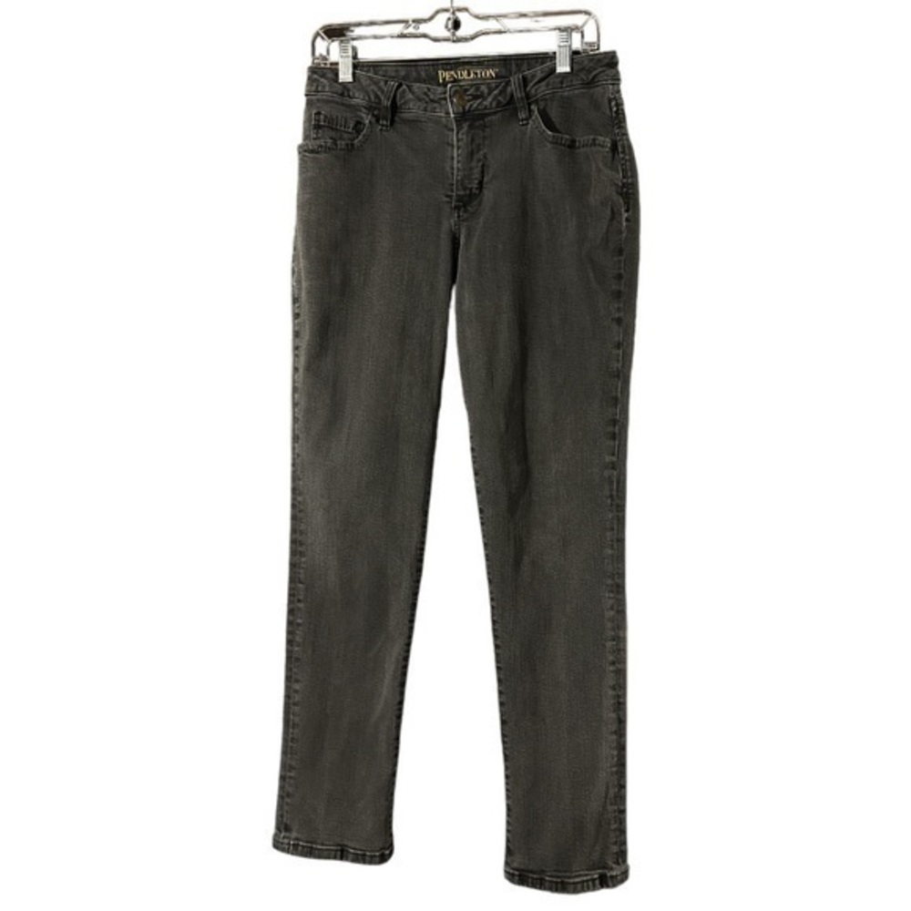 Pendleton Women’s‎ Black/Charcoal Jeans (Size 10)